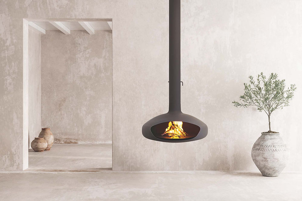 Miniature : Foyer suspendu au bois HEARTH