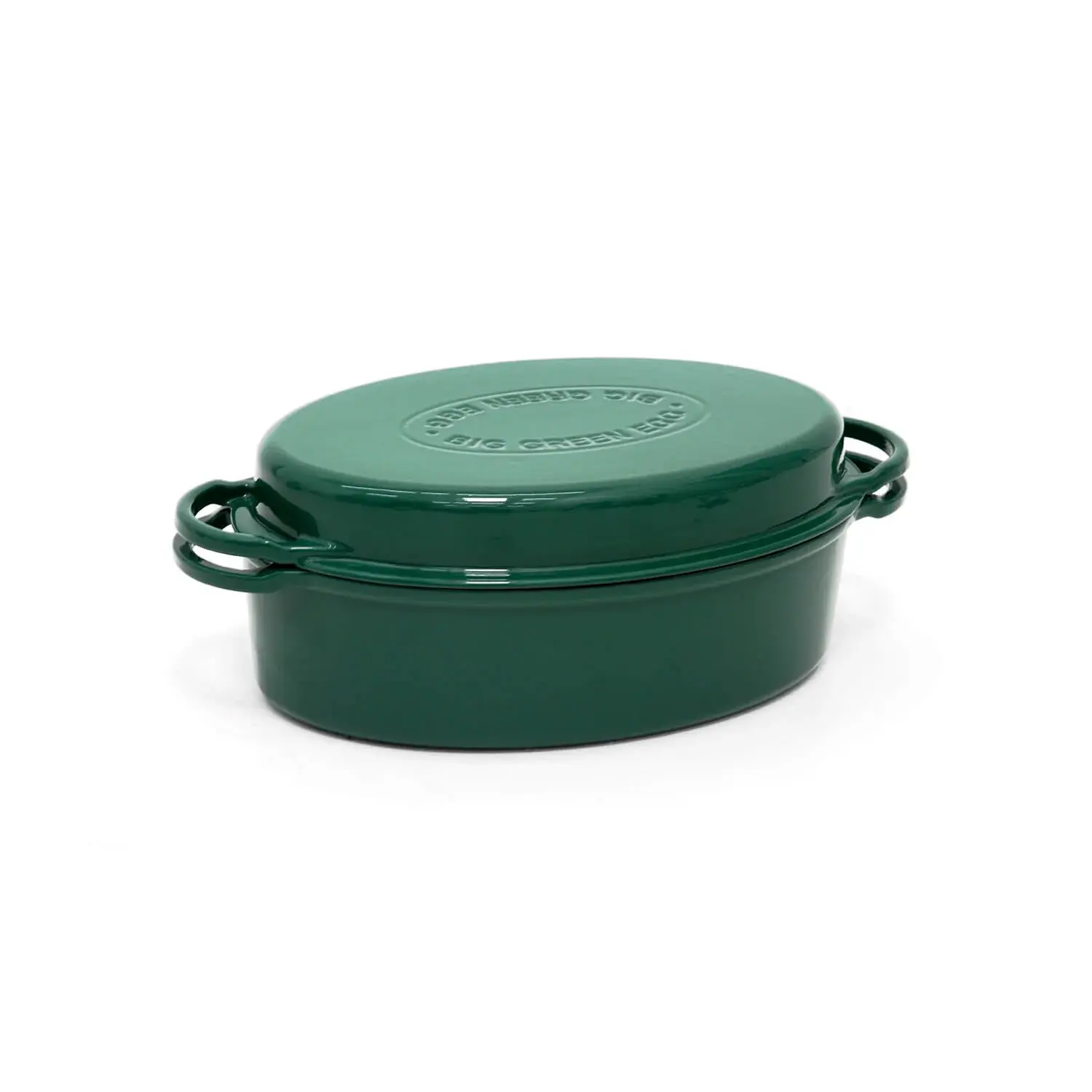 Cocotte ovale en fonte émaillée