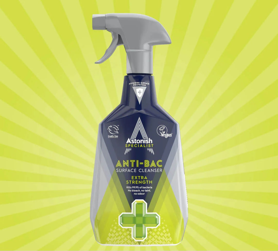 Astonish
Specialist Extra Strength Antibacterial Surface Cleanser