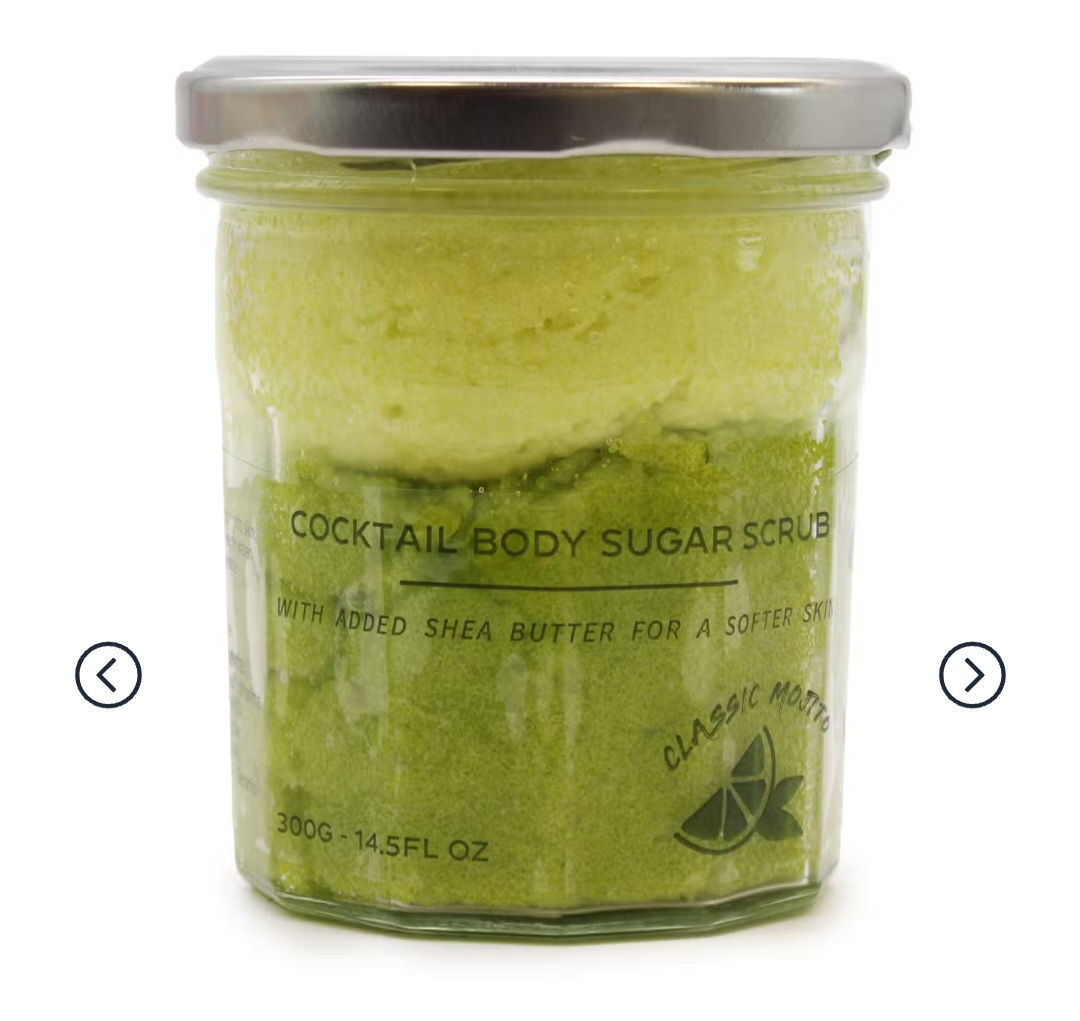 Fragranced Sugar Body Scrub - Classic Mojito 300g