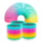 Mini Rainbow Round Magic Springs x 6