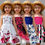 Thumbnail: Girls 4pc dress set