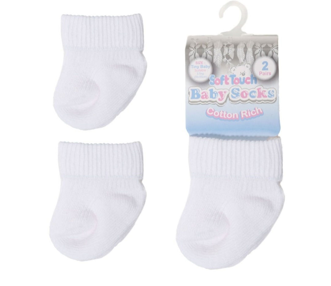 2 Pack Premature Turnover Socks x 3