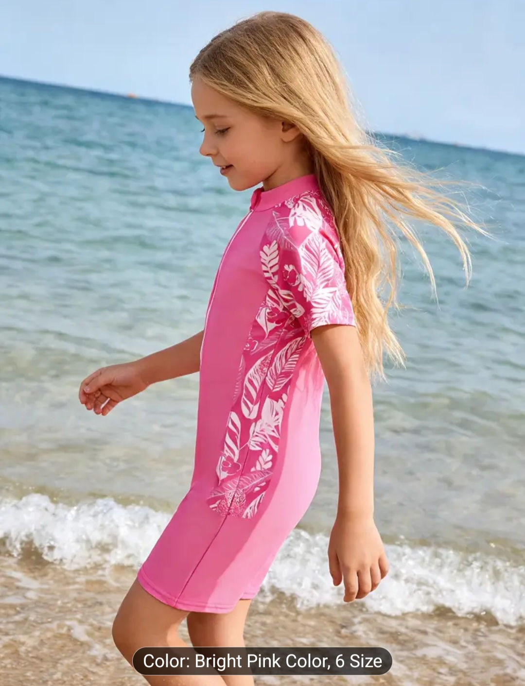 Girls' Spring/Summer Fashion Swimsuit 