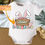 Thumbnail: Custom Name Easter Baby Onesie with Bunny Ears and Easter Egg Print 
