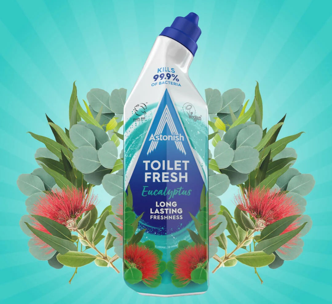 Astonish
Toilet Fresh Gel Eucalyptus