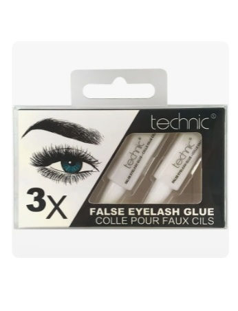 3 Technic Clear False Eyelash Glues