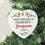 Thumbnail: Personalised First Christmas As Grandparents Tree Decoration 