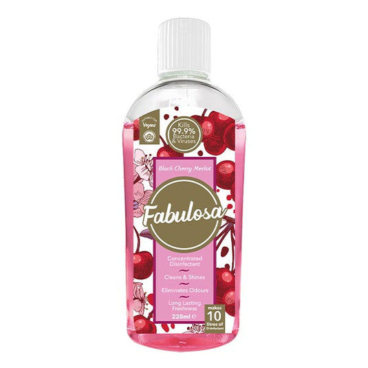 Fabulosa Multi-Purpose Concentrated Antibacterial Disinfectant Black Cherry