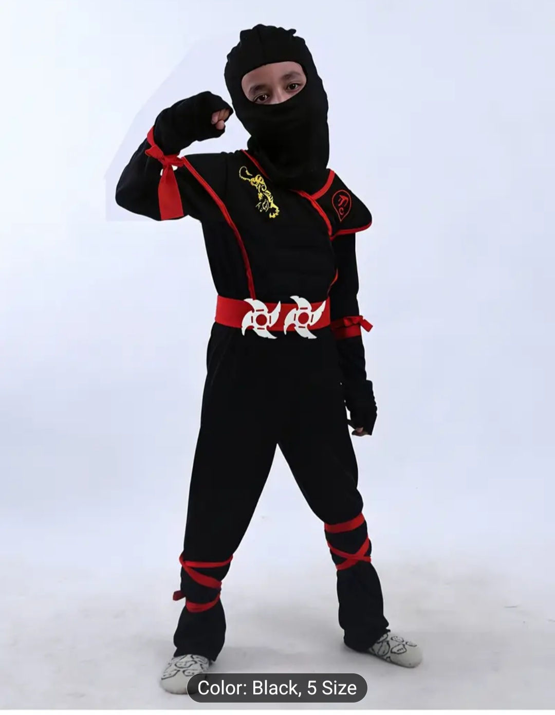 Kids Boys Ninjas Muscle Costumes 