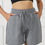 Thumbnail: Women'S Drawstring Waist Sports Shorts 