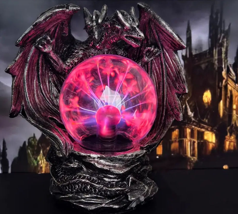 Thumbnail: Vintage Gothic Two-Headed Dragon Ionizer