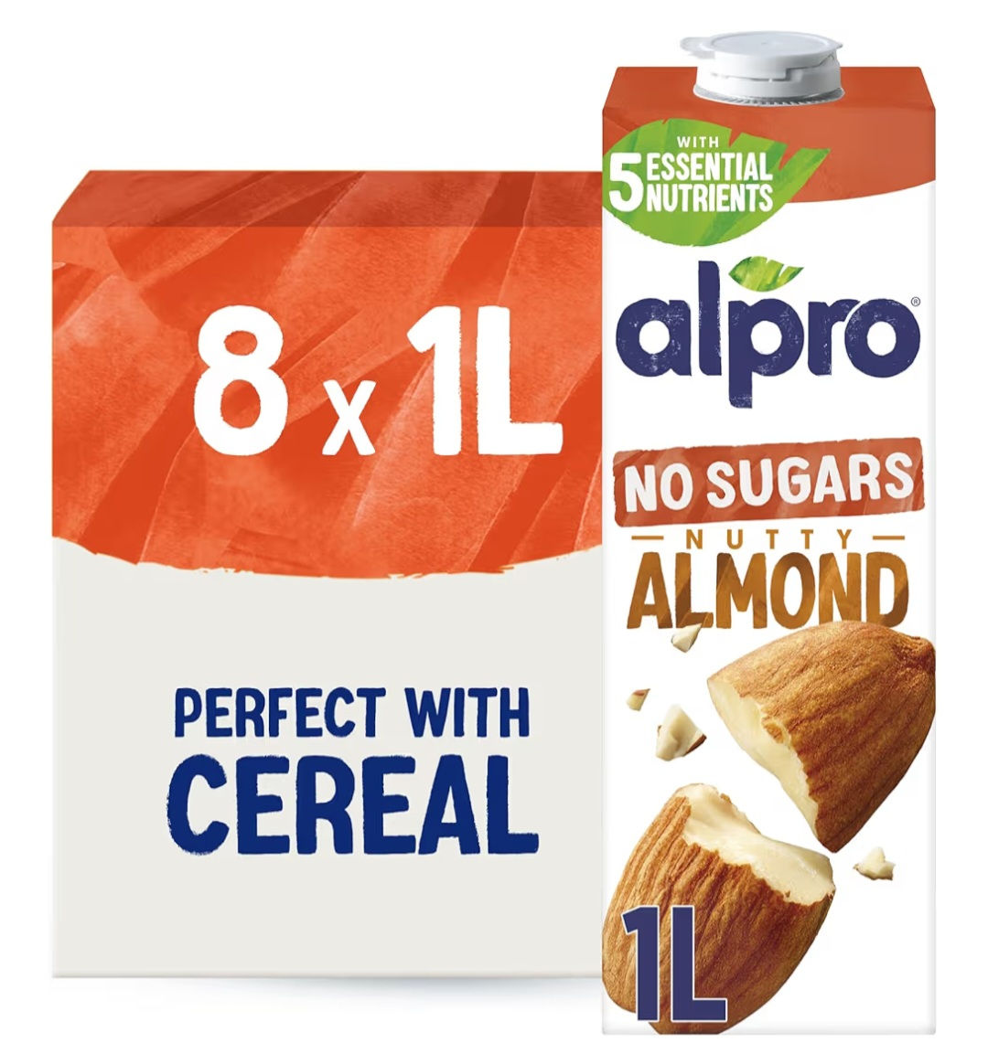 Alpro Almond Drink - x 8