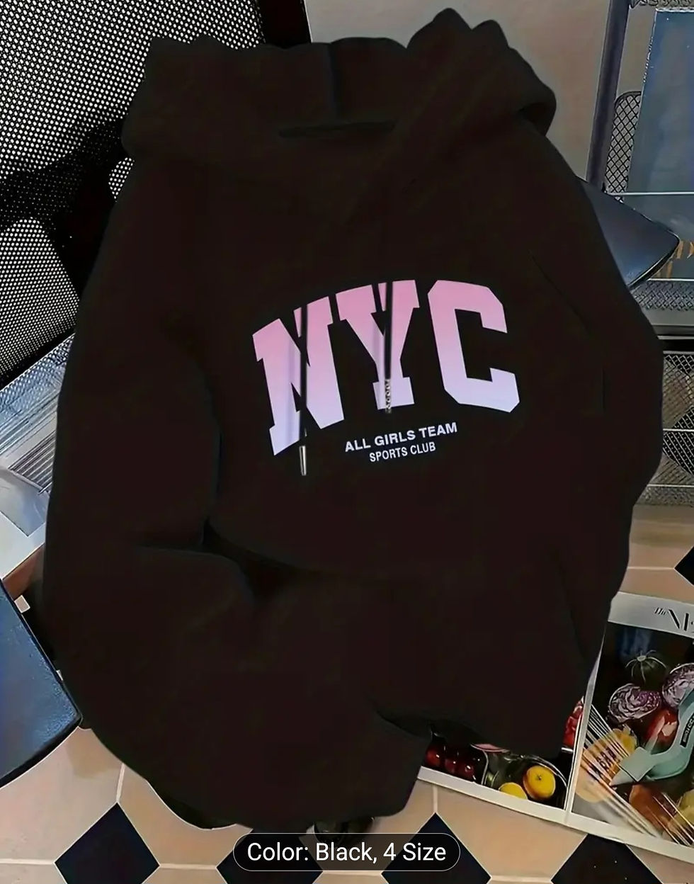 Thumbnail: NYC Women'S Hooded Sweatshirt 