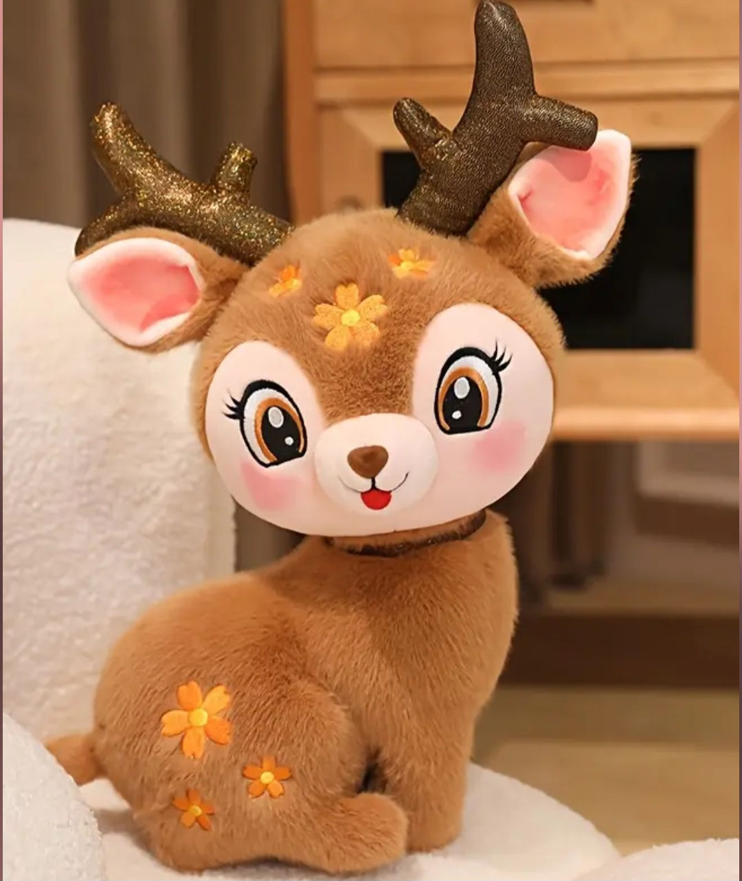 30cm/11.81in Starry Sika Deer Plush Toy