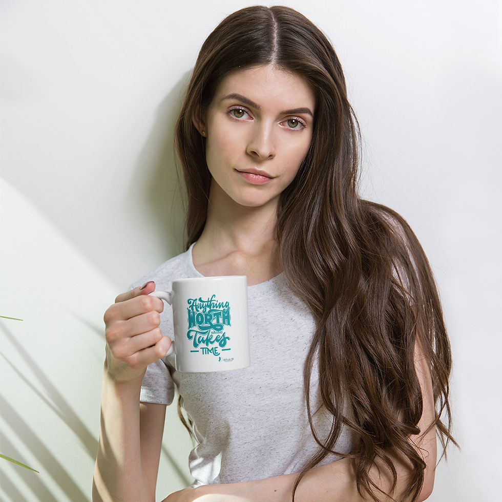 Thumbnail: Anything Worth Having Takes Time White Mug