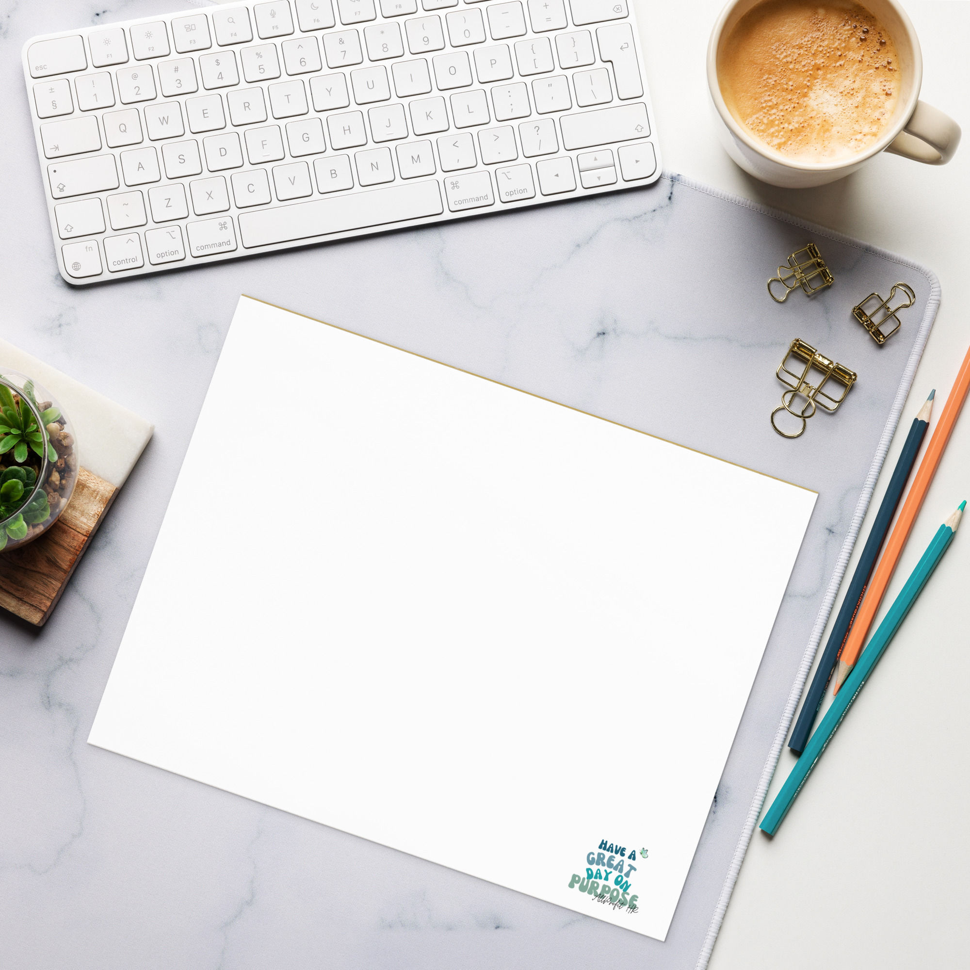 Have A Great Day On Purpose Notepad