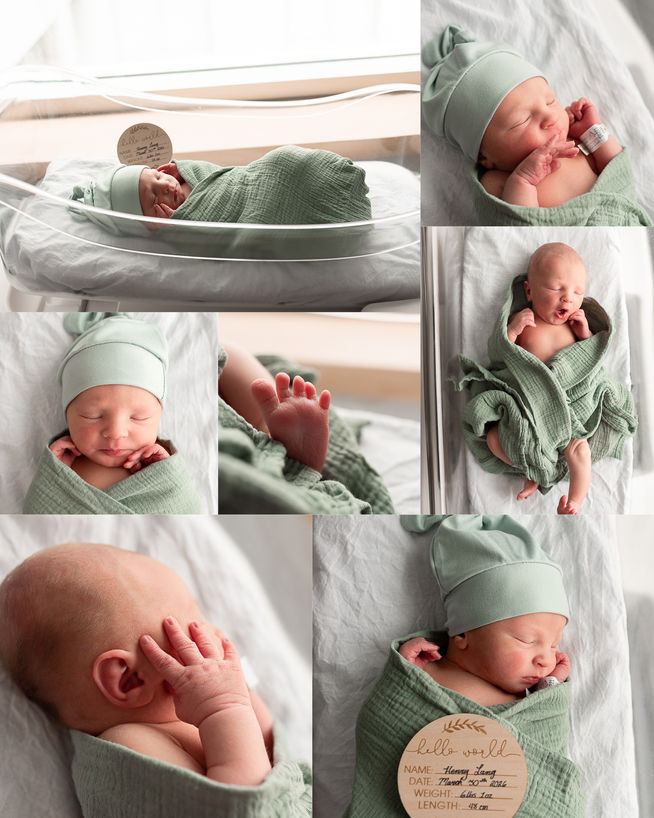 Simple newborn snuggles, tiny yawns, those brand new baby details and smell - pure magic to document during Fresh 48 session.