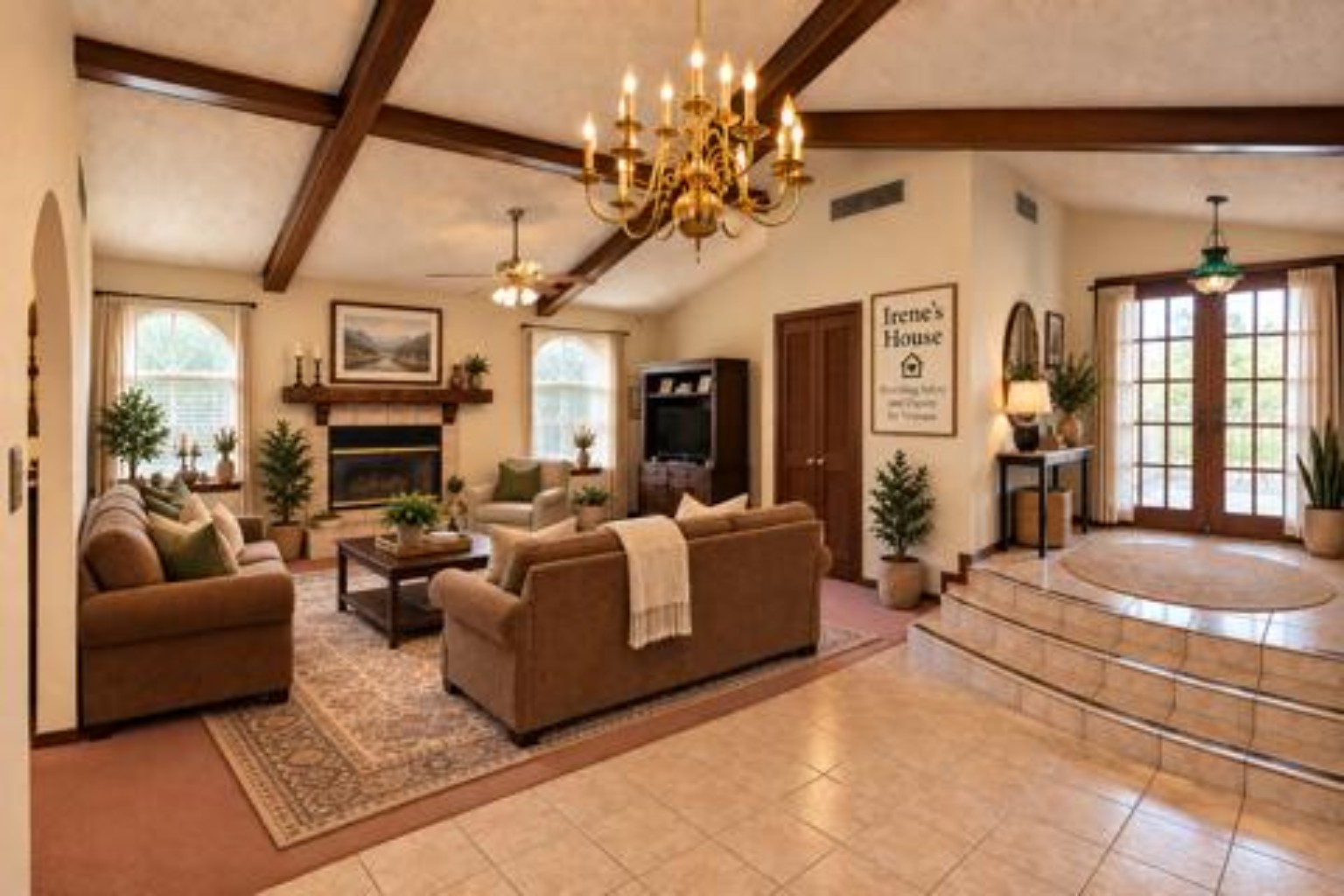 Interior of the All Heart Initiative El Paso housing property