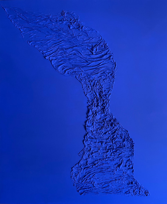 Figurative Study in Ultra Blue 03