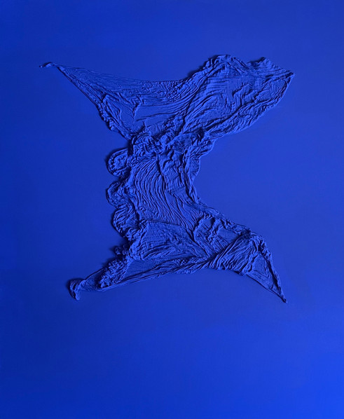 Figurative Study in Ultra Blue 02