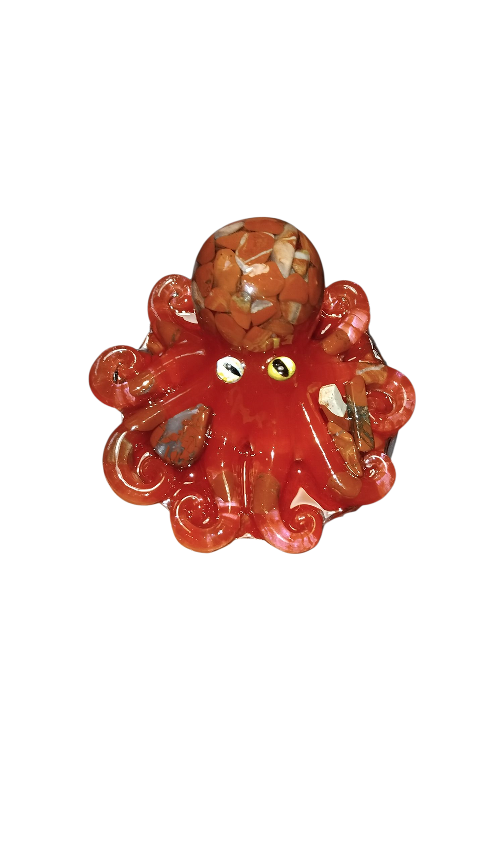 Red Jasper Octopus