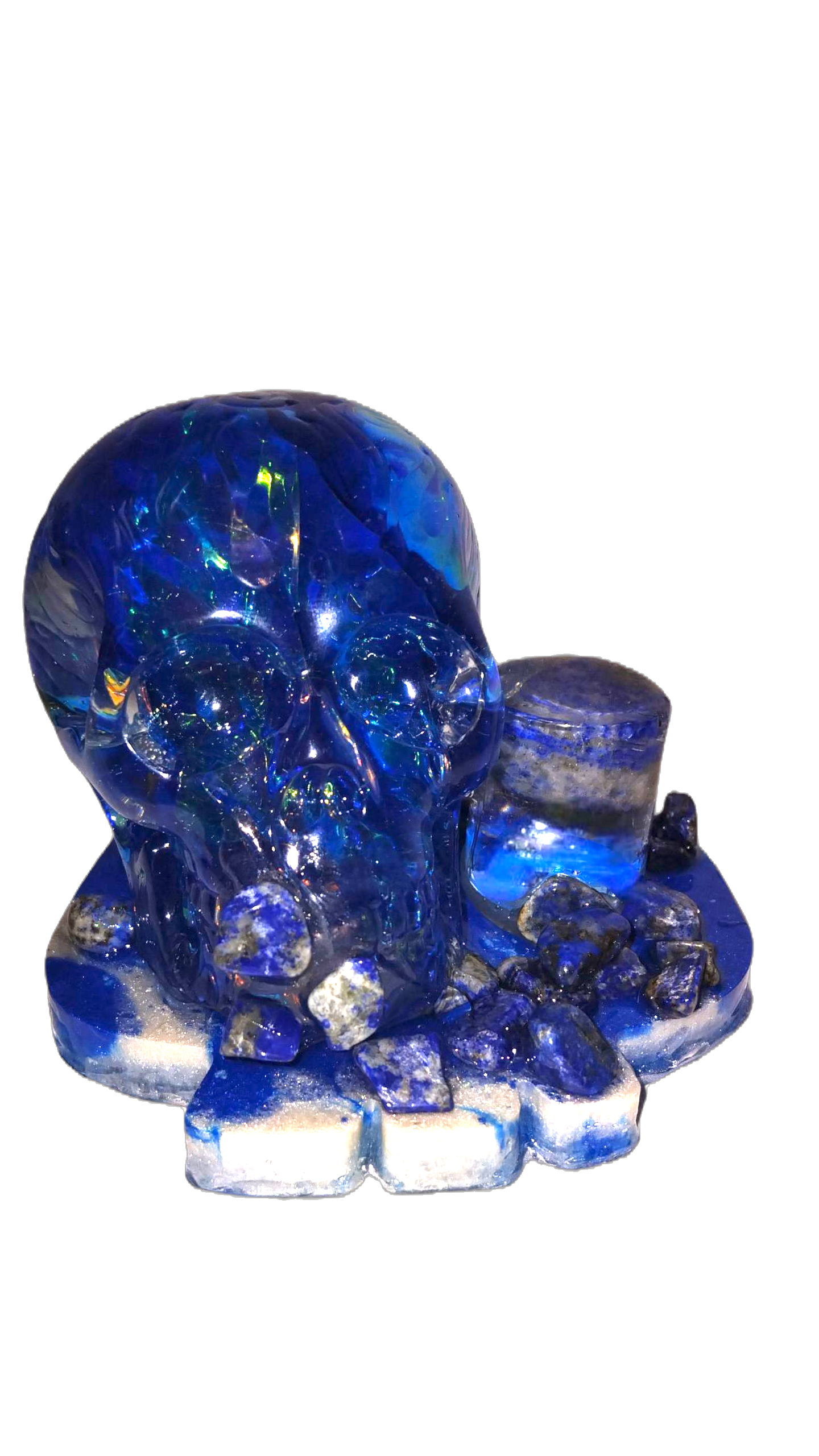 Lapis Lazuli Skull