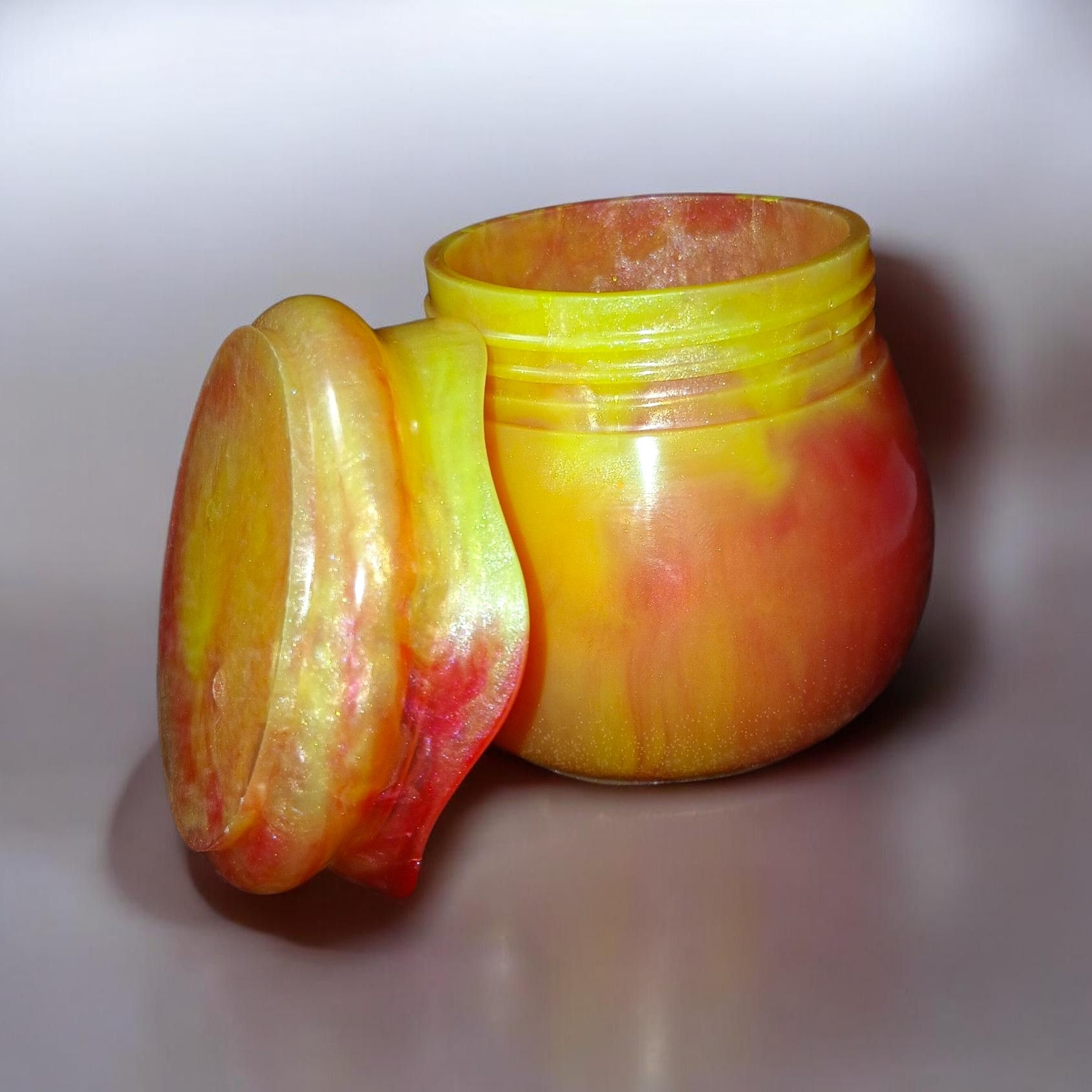  Summer Solstice Trinket Pot – Sunfire Glow

