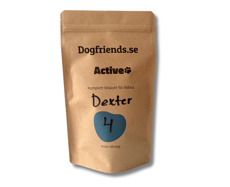 tillskott aktiva hundar