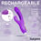 Thumbnail: Tri Flick Silicone Flicking Rabbit Vibrator