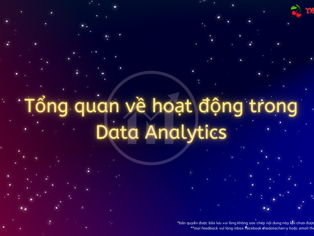 Tổng quan về hoạt động trong Data Analytics