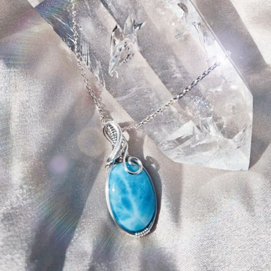 Larimar Pendant