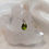 Thumbnail: Sterling Silver faceted peridot pendant