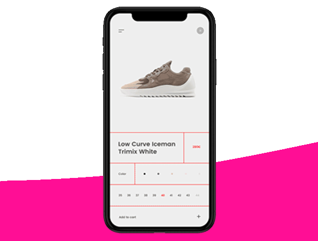 Esempio di sito e-commerce sviluppato da MJR Design