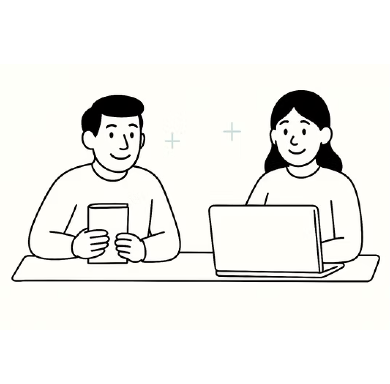 create_a_modern_monochrome_line-art_illustration_in_a_clean_friendly_style_feature_3_diver