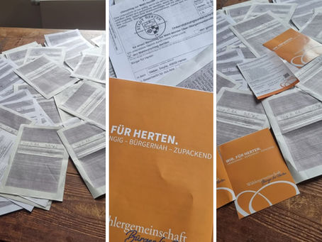 Vielen Dank für Ihre/Eure Unterstützung