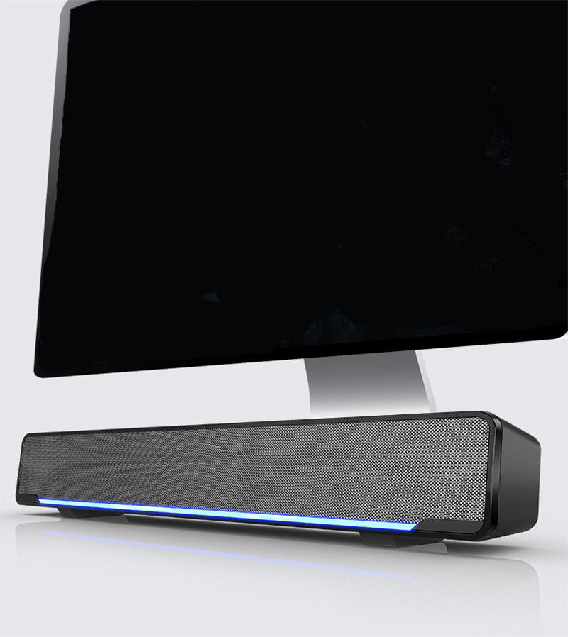 Thumbnail: Desktop USB Soundbar with Subwoofer for Home Use