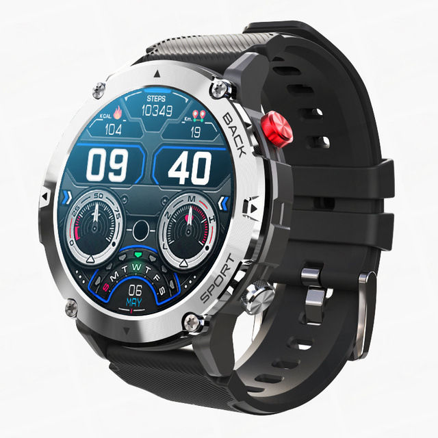 Thumbnail: C21 Smartwatch with Bluetooth, Waterproof, Heart Rate Monitor