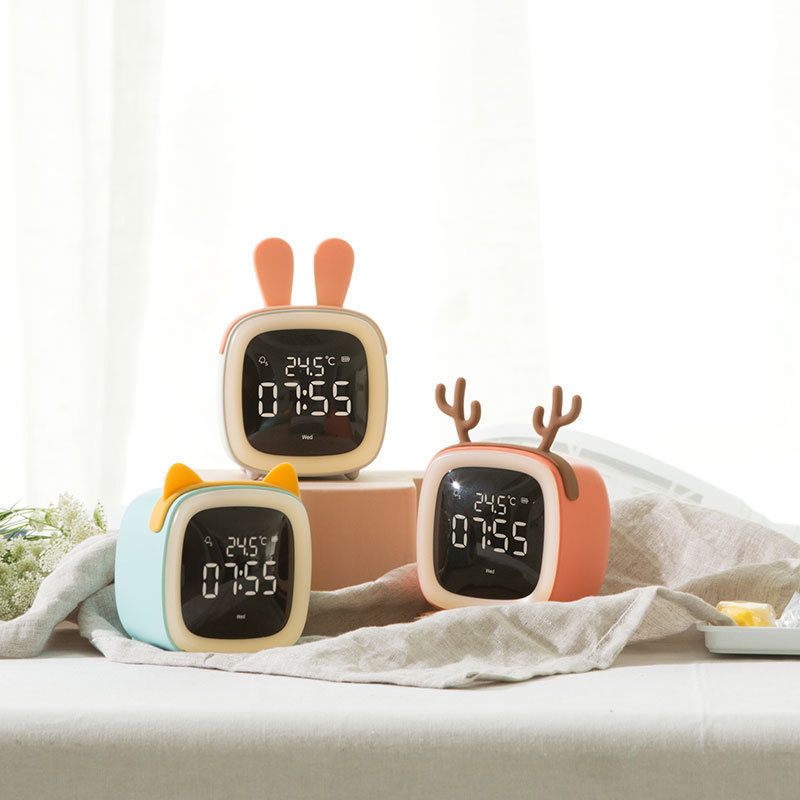 Thumbnail: Cute Pet Digital Clock with Alarm Function