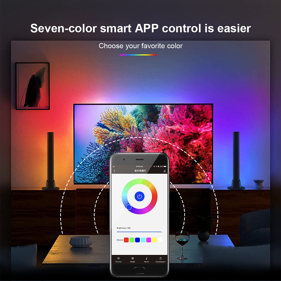 Thumbnail: Modern Minimalist LED Gaming Atmosphere Light