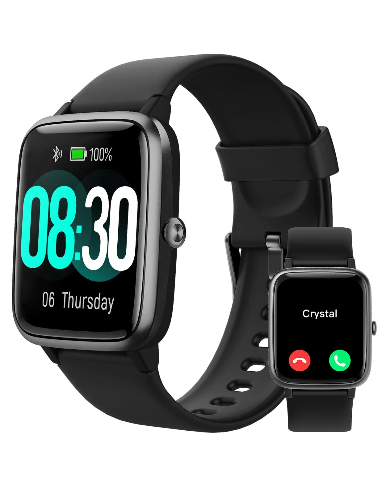 GRV Smart Watch for iOS and Android Phones (Answer/Make Calls) Watches for Men W
