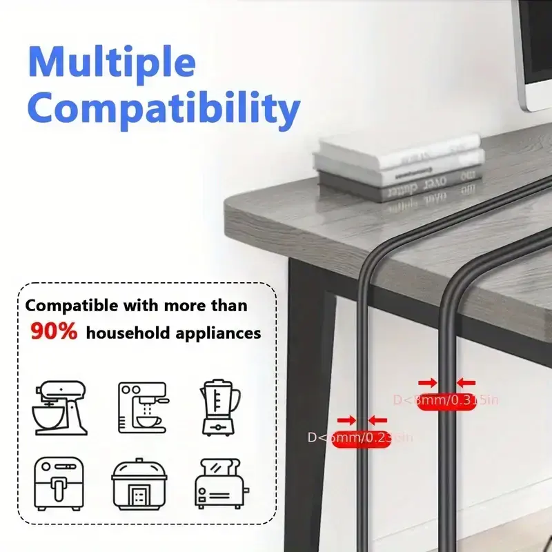 Thumbnail: Cord Organizer for Kitchen Appliances and Gadgets (1pc)