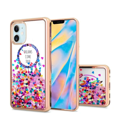 Thumbnail: iPhone 12 5.4 Water Quicksand Glitter Case
