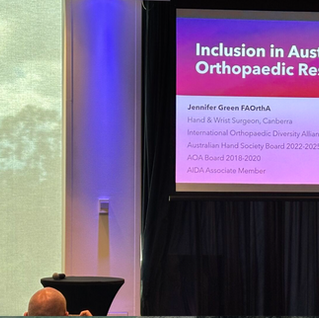 Dr Green talks inclusion in orthopaedic research AOA launch of the Academy of Orthopaedic Excllence (ACE)