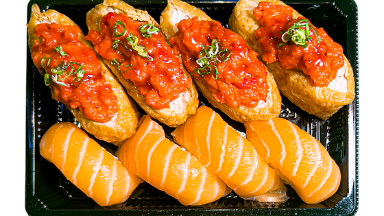 Spicy Tuna + Salmon