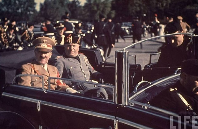 Hitler & Mussolini