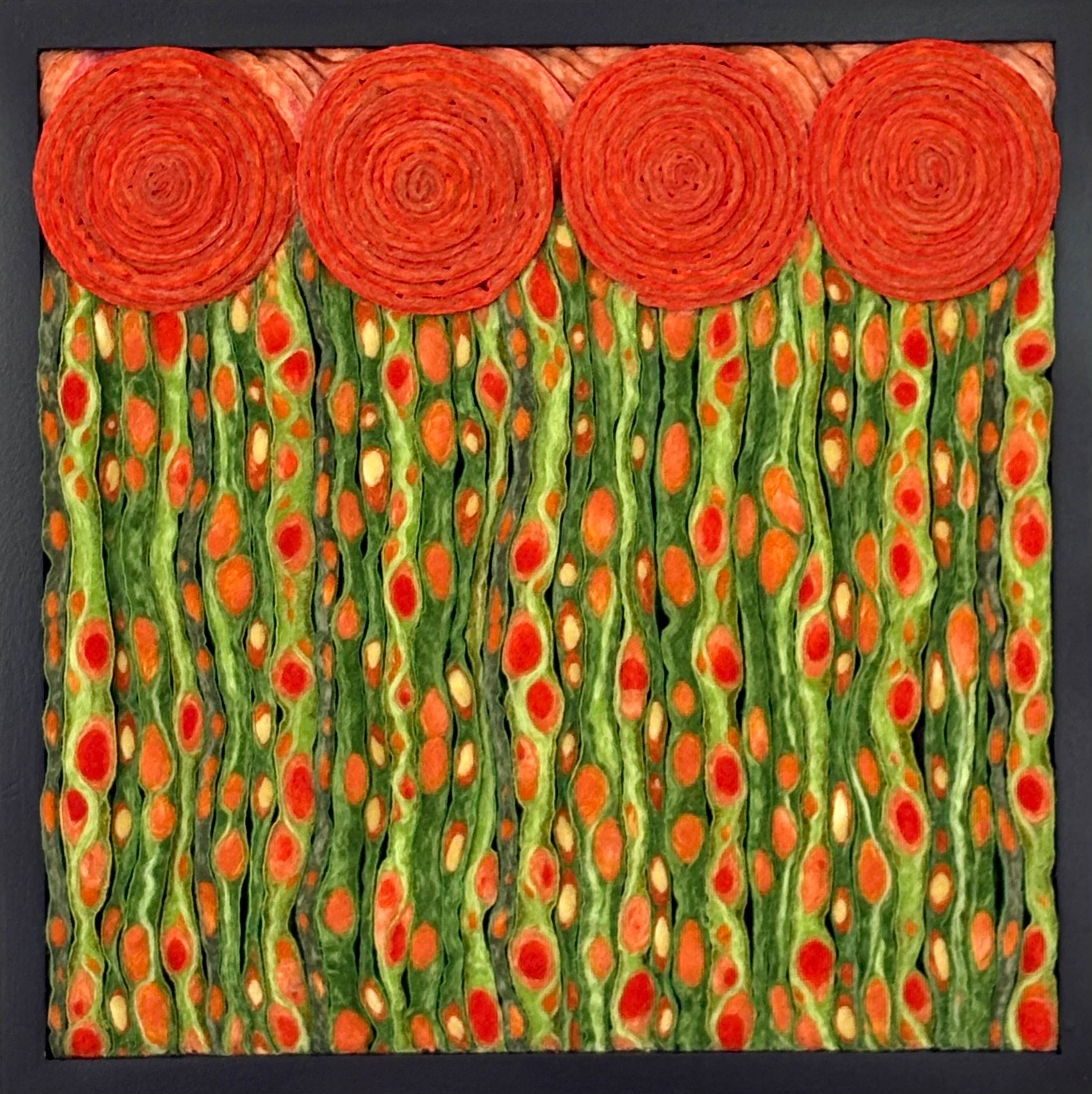 Orange Nouveau Meadow