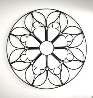 steel wall sculpture