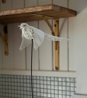 3D Printed fantail sculpture