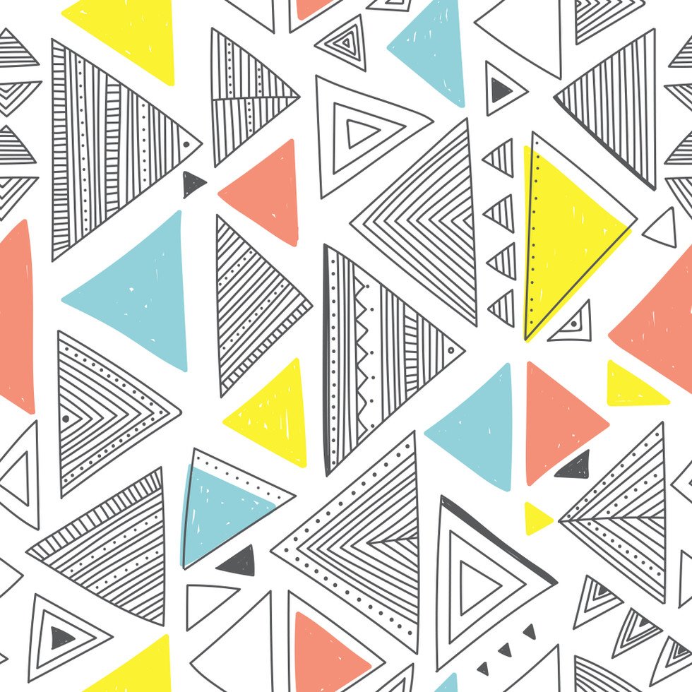 Close-up view of Geometric Digital Pattern.